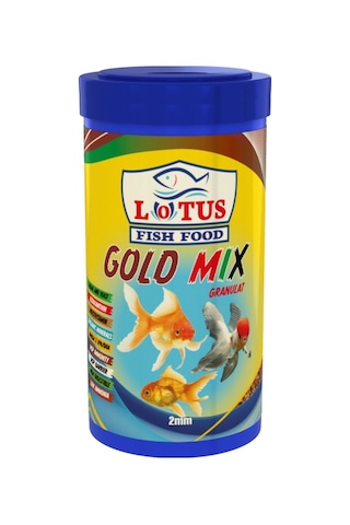 Japon Balığı Yem Vitamin Seti, Lotus Gold Natural ve Mix