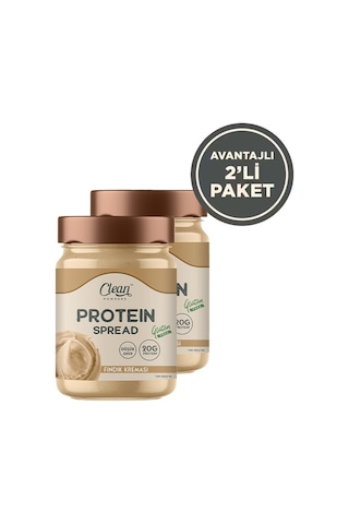 Clean Powders Protein Spread 350 Gr Fındık Kreması 2 Adet