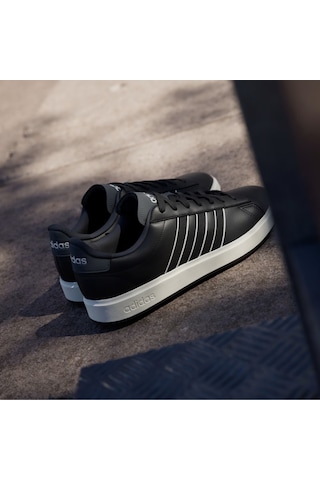 Adidas Grand Court 2.0 Erkek Spor Ayakkabı Js1739 Siyah