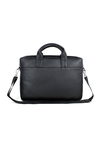 Siyah Renk Evrak Ve Laptop Çantası 15,6 İnç Unisex Siyah