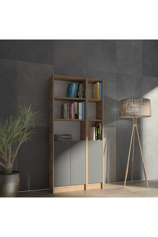 Kuta Flat85 Kitaplık 3 Kapaklı Kütüphane (487092792)