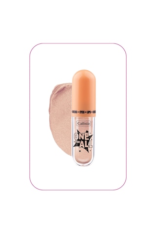 Callista One For All Eyes & Lips & Cheeks Işıltılı Likit Göz farı - 01 Daylight