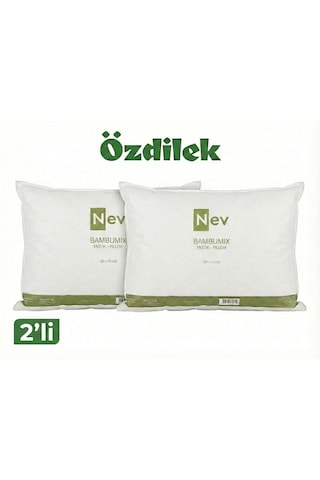 Özdilek Nev Bambu Yastık 2'li Beyaz