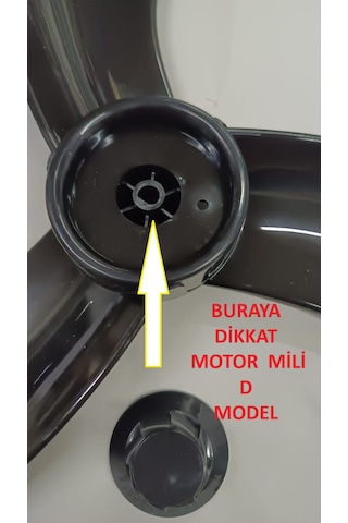 Sinbo Vantilatör Pervanesi Dikkat Motor Mili D Model Somun Dahil