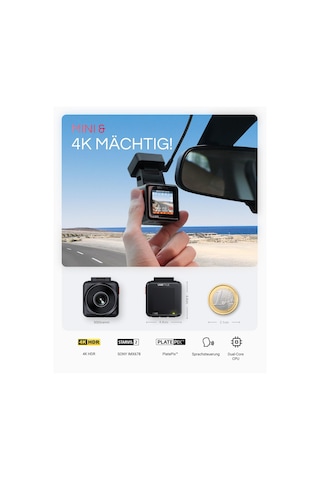 Vantrue E1 Pro 4k Hdr Starvıs 2 Araç Ön Kamerası, Cpl'li 5 Ghz Wifi Mini Araç Kamerası, Gps Sesli Komutlar, 15 Saniye. Tampon Park İzleme, Harika Gece Görüşü, 1,54 İnç 160 Gizli Araç Kamerası, Maks. 1tb