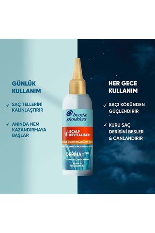Head & Shoulders Dermaxpro Scalp Revitaliser Saç Dökülme Karşıtı Saç Bakım Serumu 145 ML