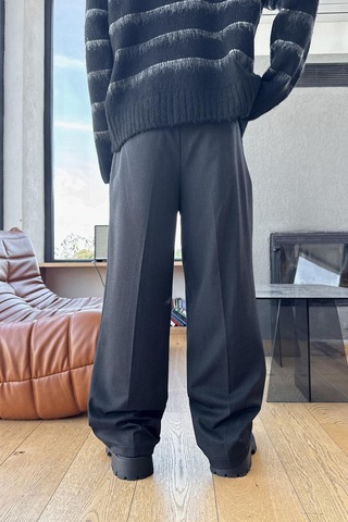 Flaw Basic Kumaş Pantolon Antrasit Antrasit