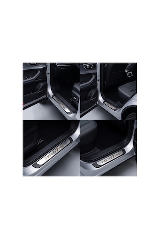 Chery Tiggo 7 Pro 2023-2026 Abs Çerçeveli Krom Kapı Eşiği