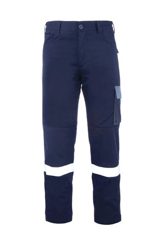My Form Palmira Plus Harman Kumaş Pantolon-lacıvert Grı Lacivert - Gri