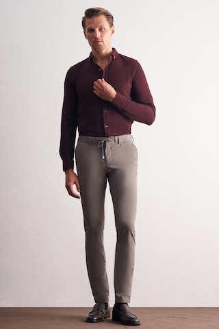 İmza Vizon Yan Cep Düz Paça Slim Fit Chino Casual Pantolon 1003255158 Vizon
