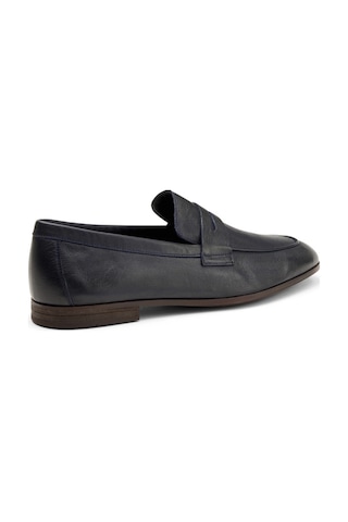 Erkek Oxford Ayakkabı 34P5 Frau MousseLeather Blu Mavi