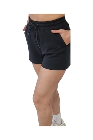 Nature The Brand Penye Kısa Şort,pamuklu Şort, Spor Koşu Fitness Şortu, Terletmez Rahat Kumaş Siyah
