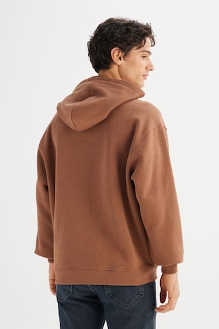 Lee Erkek Mid Logo Hoodie Dark Brown Çok Renkli
