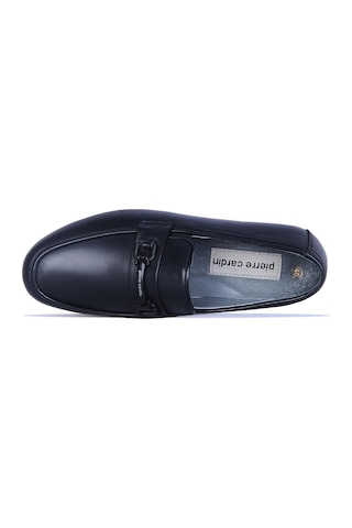 Pierre Cardin 191074 Premıum Siyah Erkek Deri Loafer Ayakkabı Siyah