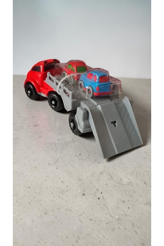 Transport Mini Arabalı Kamyon Boyut:30cm Mini Arabalar:7cm