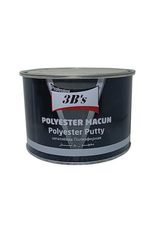 3BS POLYESTER ÇELİK MACUN SARI 2,700Gr