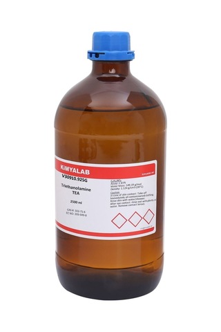 Kimyalab Trietanolamin ≥ 99% TEA Triethanolamine 2500 ML