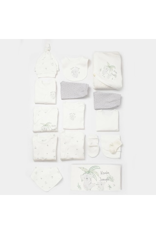 Biorganic Koala Jungle 20'li Bebek Hastane Çıkış Seti 84026 Gri