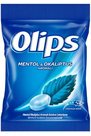 Olips Poşet Mentol & Okaliptus Aromalı Bonbon Şekerleme 16 x 76 G
