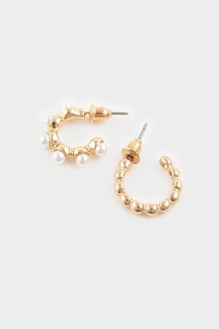 Defacto Kadın 5li Gold Küpe F7658axnsgd1 Diğer