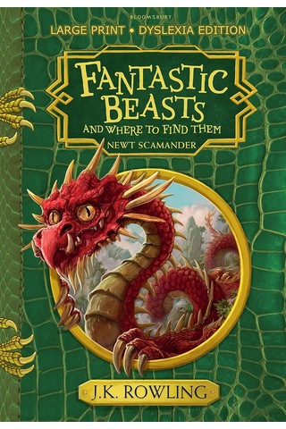 Fantastic Beasts And Where To Find Them: Large Print Dyslexia Edition