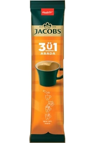 Jacobs Original 3'ü 1 Arada Kutu 40 X 16g Karışım Kahve Granül