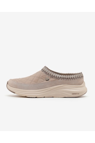 Skechers Contour Foam Boot - Cozy Fıt Cascade Kadın Bej Arkası Açık Spor Ayakkabı 168160 Tpe