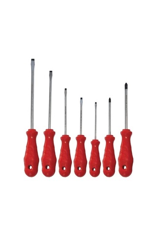 Mıknatıslı Düz Ve Yıldız Tornavida Seti 7 Adet Diğer