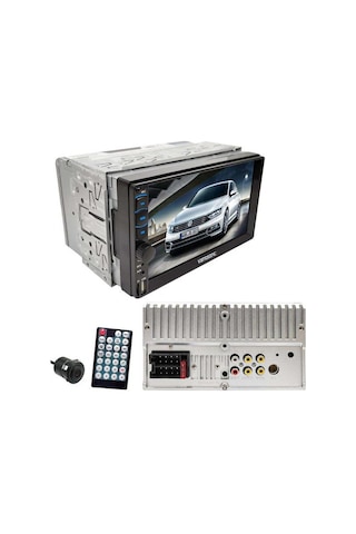Kamosonic Ks G753 Double Teyp 7'' Mirrorlink Bt/usb/sd/fm/aux Geri Görüş Kamerası Hediyeli