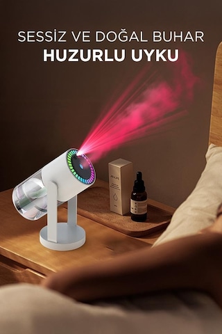 Torima Cl28 Humidifier Hava Nemlendirici Yıldız Projektör Işıklı Buhar Makinesi