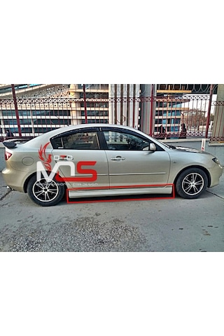 Mazda 3 Marşpiyel Takımı Fiberglass Boyasız