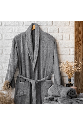 Schafer Home Sally Jakarlı Banyo Seti 6 Parça-gri/beyaz Gri - Beyaz