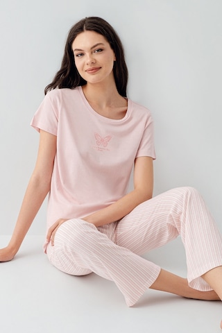 Arnetta Kadın Pembe Pijama Takım Ar3593-s-v1 Pembe