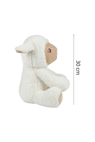 Pufu Toys Peluş Kuzu 30 Cm 3015 Beyaz