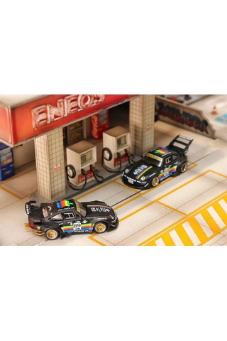 Street Warrior 1/64 Porsche Rwb 993 Black Apple Alloy Car Model Ornaments Limited Edition 167/499