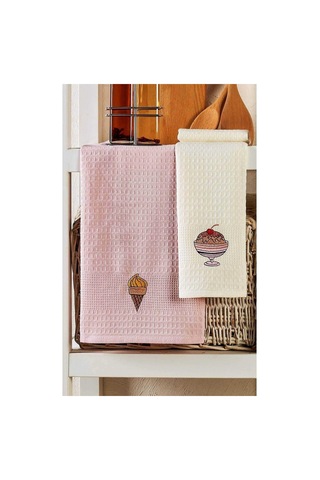 6 Parça Mutfak Kurulama Bezi 40 X 60 Cm İce Cream - Mh01155 1 Çok Renkli