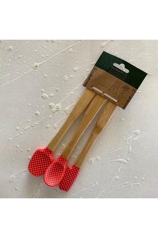 Bambum Bolly 3'lü Spatula Seti Küçük