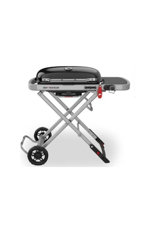Weber Traveler Portatif Gazlı Mangal Siyah
