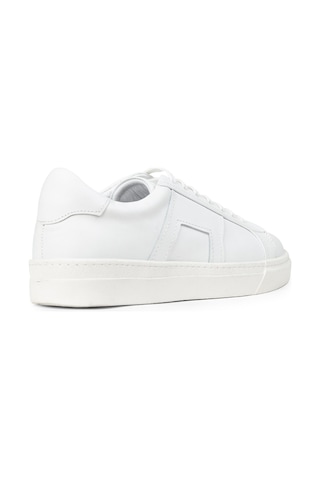 Deery Erkek Beyaz Hakiki Deri Sneaker Ayakkabı - 02002mbyzc01 Beyaz