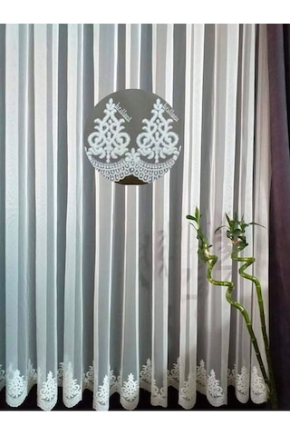 Evdepo Home Arne Kullanıma Hazır Tül Perde