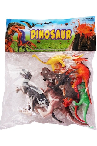 8'li Dinozor Seti - Eğitici Gerçekçi Görünümlü Plastik Oyuncak Hayvan Figürleri Hayvanlar