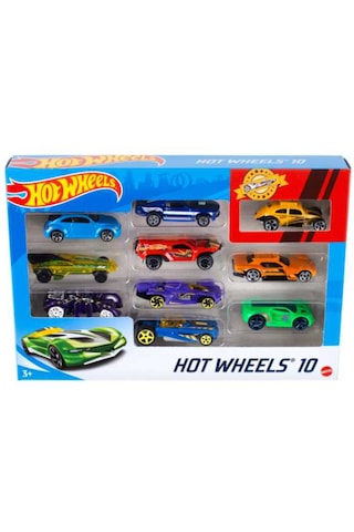 Hot Wheels 10'lu Araba Seti 54886