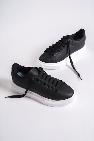Mubiano Mbmcq1000-s Erkek Kalın Taban Siyah Sneaker & Spor Ayakkabı Siyah
