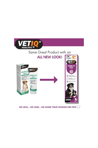 Vet Iq Nutri-vit Plus Yetişkin Ve Yavru Köpekler İçin Vitamin Ve Mineral Takviyesi 100 Gr