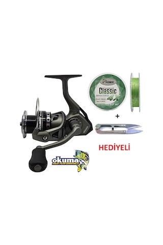 Okuma Acuador Acu-3000a 3+1bb İp Misina Sarılı Olta Makinesi