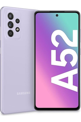 Samsung Galaxy A52 Mor 128 Gb 8 Gb Ram Yenilenmiş Telefon