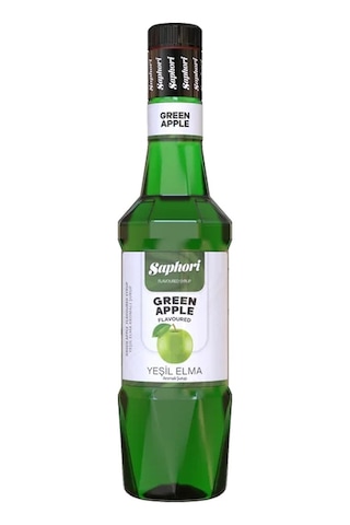 Saphori Yeşil Elma Aromalı Kokteyl Şurubu 700 Ml