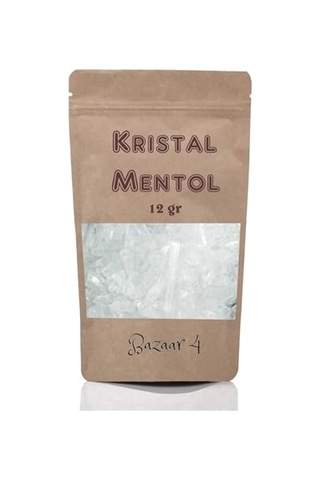 Ayrex Bazaar 4 Kristal Mentol 1. Kalite 12 Gr Menthol Sauna, Hamam, Buhar Banyosu