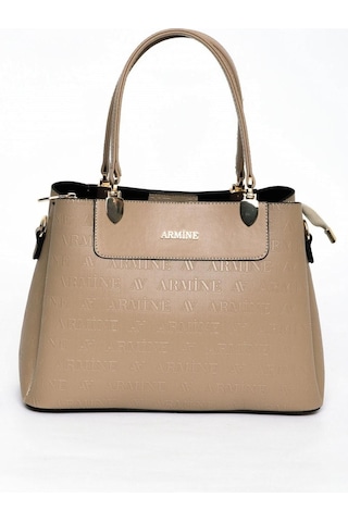Armine 206 Kadin Omuz Kol Çantasi ARMİNE-206-R3207 Vizon
