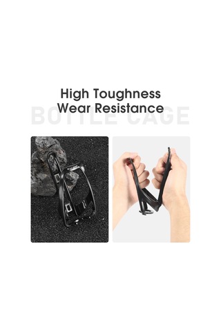 West Bıkıng Yp0704043 Bisiklet Su Şişesi Kafesi Pc+fiberglas Bisiklet Şişe Montaj Braketi - Pembe